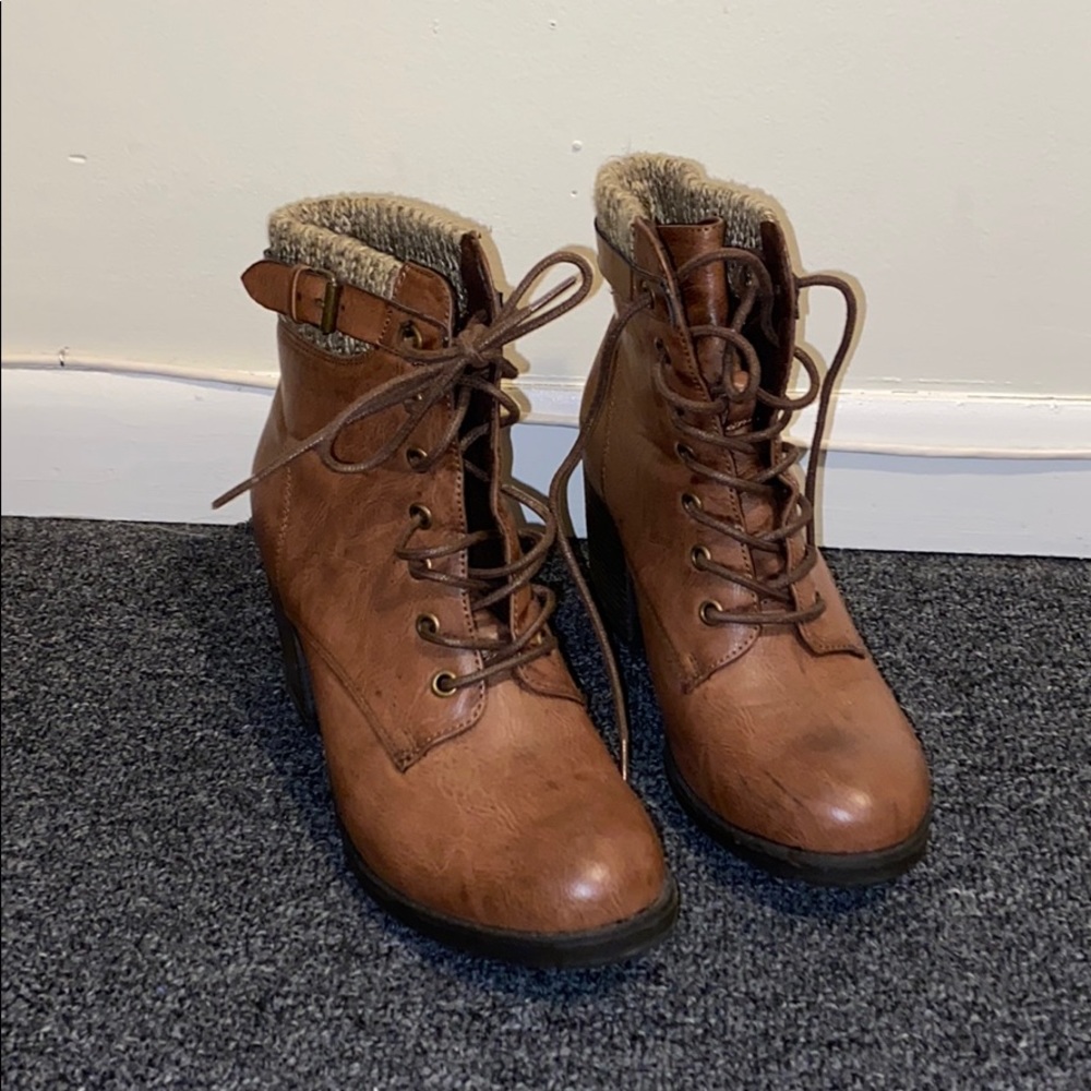 Brown boots